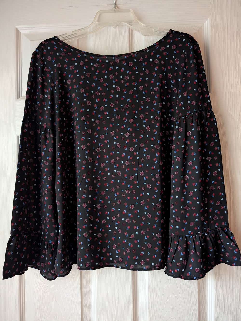 LOFT Bell Sleeve Blouse